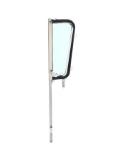 AMD Vent Window Assembly LH Green Tint Glass Chrome Frame Chevy | GMC C/K Pickup | Suburban 1960-1963                                     - X560-4060-2TLS - Image 3