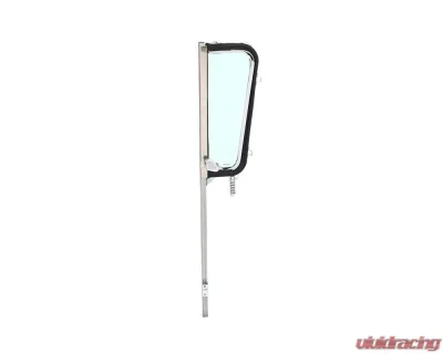 AMD Vent Window Assembly LH Green Tint Glass Chrome Frame Chevy | GMC C/K Pickup | Suburban 1960-1963 - X560-4060-2TLS