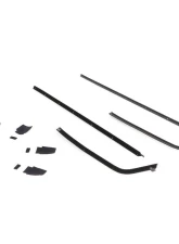 AMD Outer Beltline Kit window felts Front Doors and Quarter Windows Chevelle 2 Door Coupe 1970-1972                                     - X582-3470-4S - Image 2