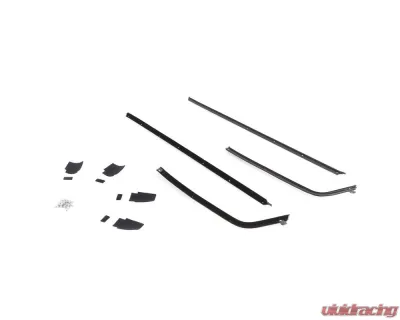 AMD Outer Beltline Kit window felts Front Doors and Quarter Windows Chevelle 2 Door Coupe 1970-1972 - X582-3470-4S
