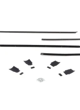 AMD Outer Beltline Kit window felts Front Doors and Quarter Windows Chevelle 2 Door Coupe 1970-1972                                     - X582-3470-4S - Image 3