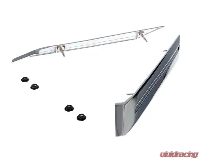 AMD Outer Sail Panel Moldings Stainless Pair Dodge | Plymouth B-Body Except Charger 1966-1967 - X635-1466-P