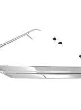 AMD Outer Sail Panel Moldings Stainless Pair Dodge | Plymouth B-Body Except Charger 1966-1967                                     - X635-1466-P - Image 3
