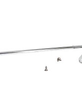 AMD Sunvisor Bracket Chrome LH Chevy | GMC Pickup | Suburban '55 2nd Series 1955-1959                                     - X646-4055-LS - Image 3
