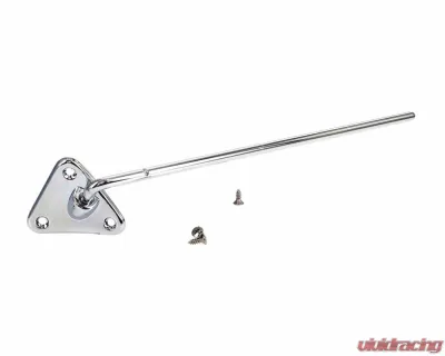 AMD Sunvisor Bracket Chrome LH Chevy | GMC Pickup | Suburban '55 2nd Series 1955-1959 - X646-4055-LS