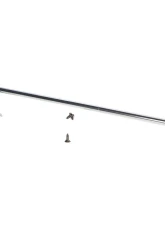 AMD Sunvisor Bracket Chrome LH with screws Chevy | GMC C/K | Suburban 1960-1966                                     - X646-4060-LS - Image 3