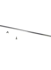 AMD Sunvisor Bracket Chrome RH with screws Chevy | GMC C/K | Suburban 1960-1966                                     - X646-4060-RS - Image 3