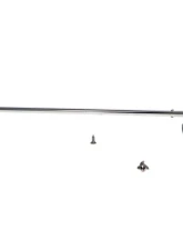 AMD Sunvisor Bracket Chrome RH with screws Chevy | GMC C/K | Suburban 1960-1966                                     - X646-4060-RS - Image 3