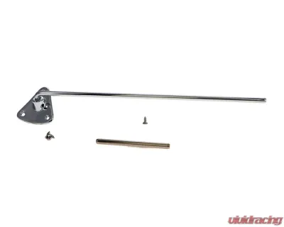 AMD Sunvisor Bracket Chrome LH or RH with screws Chevy | GMC 1967-1972 - X646-4067-CS