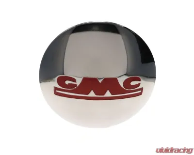 AMD Hub Cap Set - Stainless w/ Red GMC 4pcs GMC Pickup Suburban 1947-1953 - X994-4947-SS