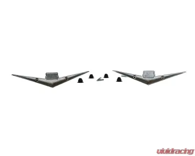 AMD Fender Emblems Pair V8 GMC | Chevy Pickup Suburban 1955-1956 - X999-4055-22P