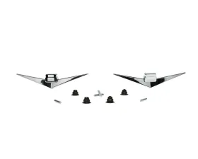 AMD Fender Emblems Pair V8 GMC | Chevy Pickup Suburban 1955-1956