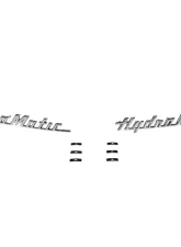 AMD Door Emblems HydraMatic Pair Chevy Pickup | Suburban 1957                                     - X999-4057-51P - Image 3