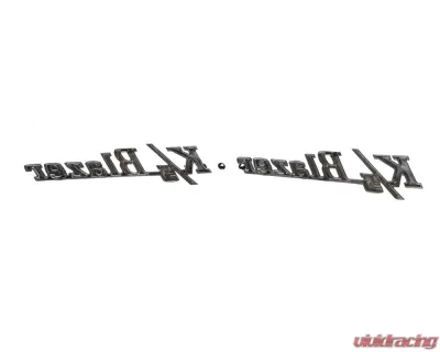 AMD Fender Emblems Pair K5 Blazer Chevy Blazer 1969-1972 - X999-4369-21P