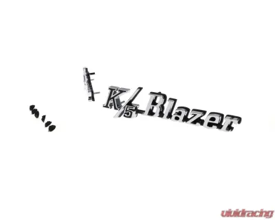 AMD Fender Emblems Pair K5 Blazer Chevy Blazer 1969-1972 - X999-4369-21P