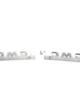 AMD Hood Side Emblems Pair GMC White and Red GMC Pickup | Suburban 1951-1953                                     - X999-4951-31P - Image 3
