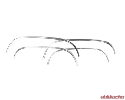 AMD 4-Piece Chrome Wheel Opening Molding Set Cherolet | Chevy C/K Fleetside Pickup Truck | SUV 1988-1998 - 230-4088-S
