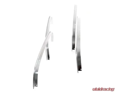 AMD 4-Piece Chrome Wheel Opening Molding Set Cherolet | Chevy C/K Fleetside Pickup Truck | SUV 1988-1998 - 230-4088-S