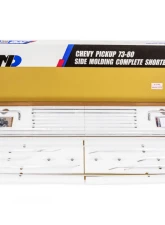 AMD Polished Complete Premium Body Molding Set Chevrolet | GMC Short Bed Fleetside C/K Sqaurebody Truck 1973-1980                                     - 299-4073-6S - Image 4