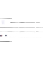 AMD Polished Complete Premium Body Molding Set Chevrolet | GMC Short Bed Fleetside C/K Sqaurebody Truck 1973-1980                                     - 299-4073-6S - Image 7