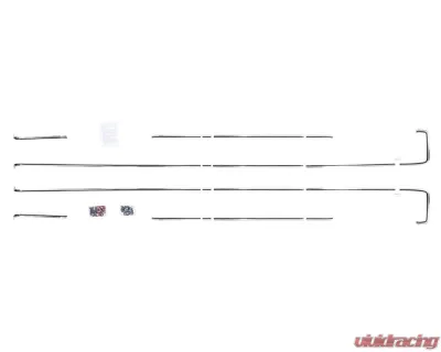 AMD Polished Complete Premium Body Molding Set Chevrolet | GMC Long Bed Fleetside C/K Sqaurebody Truck 1973-1980 - 299-4073-8S