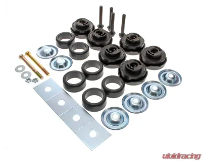 AMD Cab & Radiator Complete Body Mounting Kit Chevrolet | GMC C/K Truck 1984-1987 - 427-4084-21S