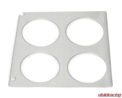 AMD Brushed Aluminum Dash Instrument Bezel Chevrolet | GMC C/K Pickup Truck | Blazer | Jimmy | Suburban w/ AC 1978-1980 - 460-4078-1BAC