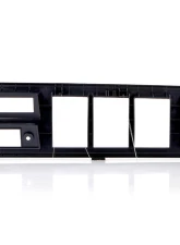 AMD Chrome/Woodgrain Dash Bezel w/ AC Ford F-100 | F-150 | F-250 | F-350 Truck | Bronco 1973-1979                                     - 460-4573-WAC - Image 3