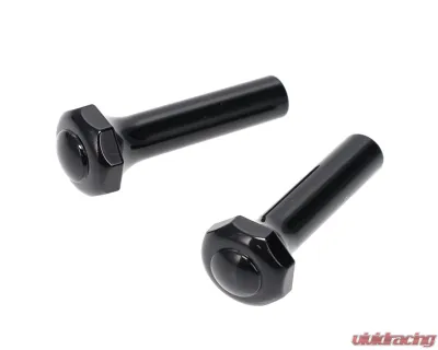 AMD Pair Black Door Lock Knobs Ford Truck | Bronco 1973-1981 - 536-4575-B