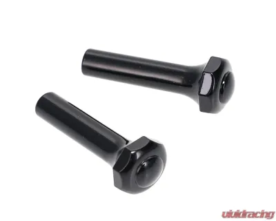 AMD Pair Black Door Lock Knobs Ford Truck | Bronco 1973-1981 - 536-4575-B