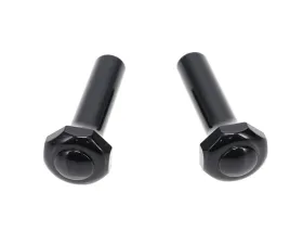 AMD Pair Black Door Lock Knobs Ford Truck | Bronco 1973-1981