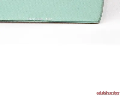 AMD LH/RH Green Tint Door Glass Chevrolet Chevy II | Nova 2-Door Sedan 1962-1967 - 550-3062-TS