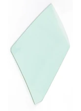 AMD LH Green Tint Door Glass Buick Skylark | Oldsmobile Cutlass | Pontiac GTO Coupe & Convertible 1966-1967                                     - 550-5466-TL - Image 2