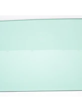 AMD LH Green Tint Door Glass Buick Skylark | Oldsmobile Cutlass | Pontiac GTO Coupe & Convertible 1966-1967                                     - 550-5466-TL - Image 3