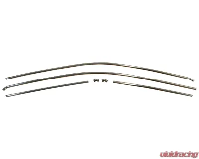 AMD 6-Piece Drip Rail Molding Set Plymouth Barracuda Coupe | Notchback 1967-1969 - 630-1267-2S