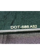 AMD Green Tint Back Glass Chevrolet Chevy II | Nova Sedan 1965                                     - 660-3065-ST - Image 2