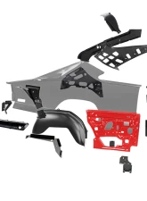 AMD LH Inner Structure Dodge | Plymouth B-Body 1968-1970                                     - 714-1468-1L - Image 4