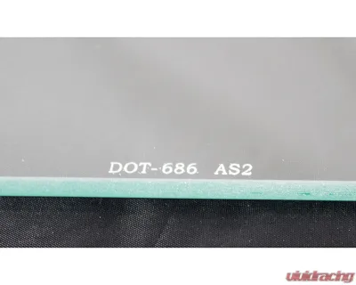 AMD LH/RH Clear Quarter Glass Chervolet Chevy II | Nova 2-Door Sedan 1966-1967 - 795-3066-CS