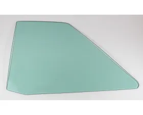 AMD LH Green Tint Quarter Glass Buick Skylark | Oldsmobile Cutlass | Pontiac GTO Coupe 1964-1965