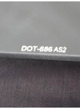 AMD LH Greent Tint Quarter Glass Buick Skylark | Oldsmobile Cutlass | Pontiac GTO 2-Door Sedan 1964-1965                                     - 795-5464-TL - Image 3