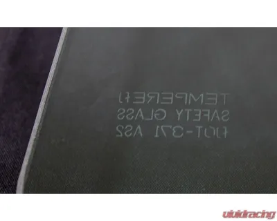 AMD LH Green Tint Quarter Glass Pontiac Grand Prix Coupe 1969-1972 - 795-5669-TL