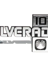 AMD Pair Silverado 10 Front Fender Emblems Chevrolet C10 Pickup | Blazer | Suburban 1981-1988                                     - 999-4081-23P - Image 3