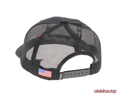 AMD R2D2 Black One Size Fits Most Snapback Trucker Cap - AMDHAT-3