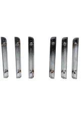 AMD 10-Piece Quarter Panel Hash mark Emblem Set Ford Torino Fastback 1970                                     - E-70FBHASHMARKS - Image 3