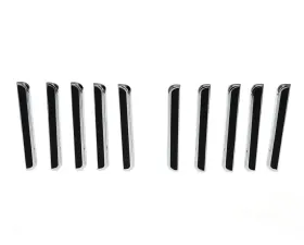 AMD 10-Piece Quarter Panel Hash mark Emblem Set Ford Torino Fastback 1970
