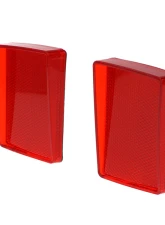 AMD Pair Red Rear Side Markers Ford Fairlane | Torino Fastback 1968-1969                                     - E-C8OZ1338063 - Image 2