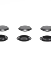 AMD Pair Black Plastic Vent Window Screw Access Hole Plugs Dodge | Plymouth A-Body | B-Body 1966-1972                                     - F-953 - Image 2