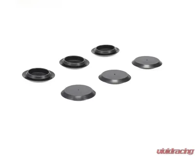 AMD Pair Black Plastic Vent Window Screw Access Hole Plugs Dodge | Plymouth A-Body | B-Body 1966-1972 - F-953