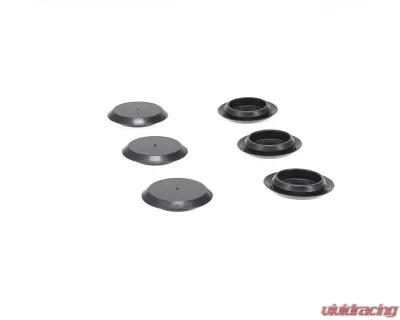 AMD Pair Black Plastic Vent Window Screw Access Hole Plugs Dodge | Plymouth A-Body | B-Body 1966-1972 - F-953