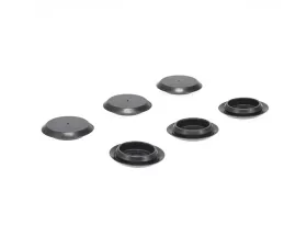 AMD Pair Black Plastic Vent Window Screw Access Hole Plugs Dodge | Plymouth A-Body | B-Body 1966-1972